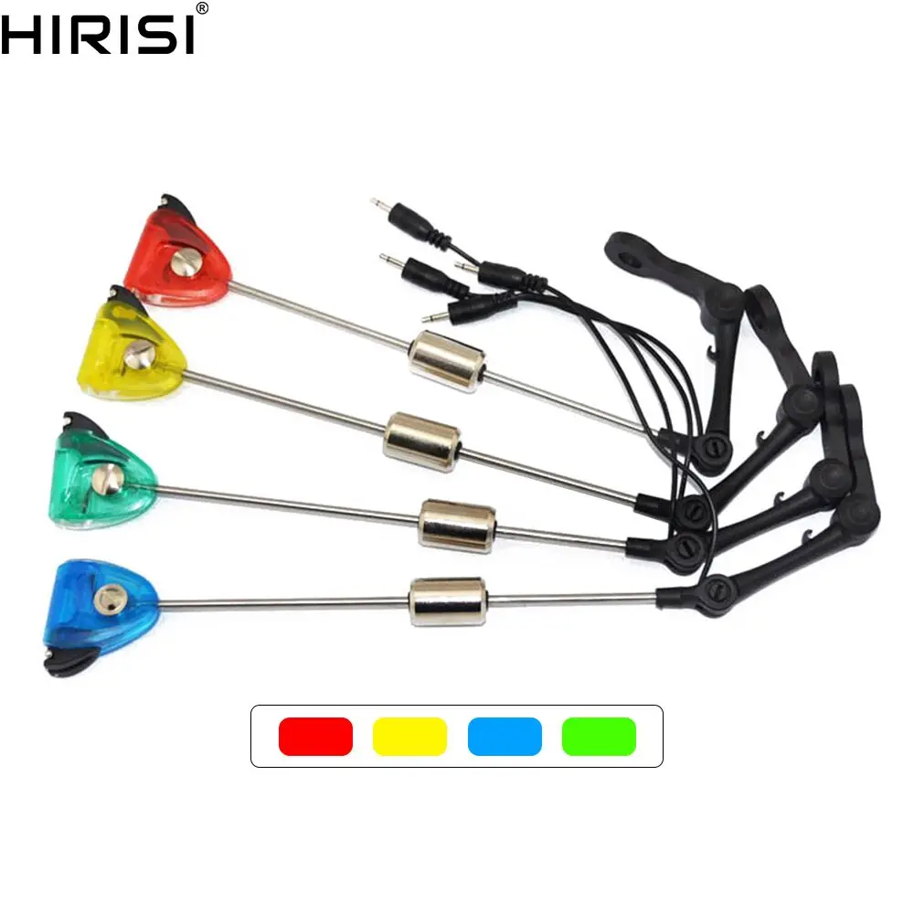 4 X Carp Fishing Swinger Led Illuminated Bite Indicator huismerk kopen in de aanbieding