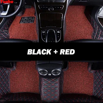 

Yuzhe Auto car floor Foot mat For Land Rover freelander 2 discovery 3 evoque car accessories waterproof carpet styling