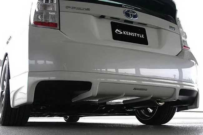 FRP диффузор для Toyota ZVW30 Prius (2009 5 ~ 2011 12) Кен стиль стекло волокно сзади под спойлер