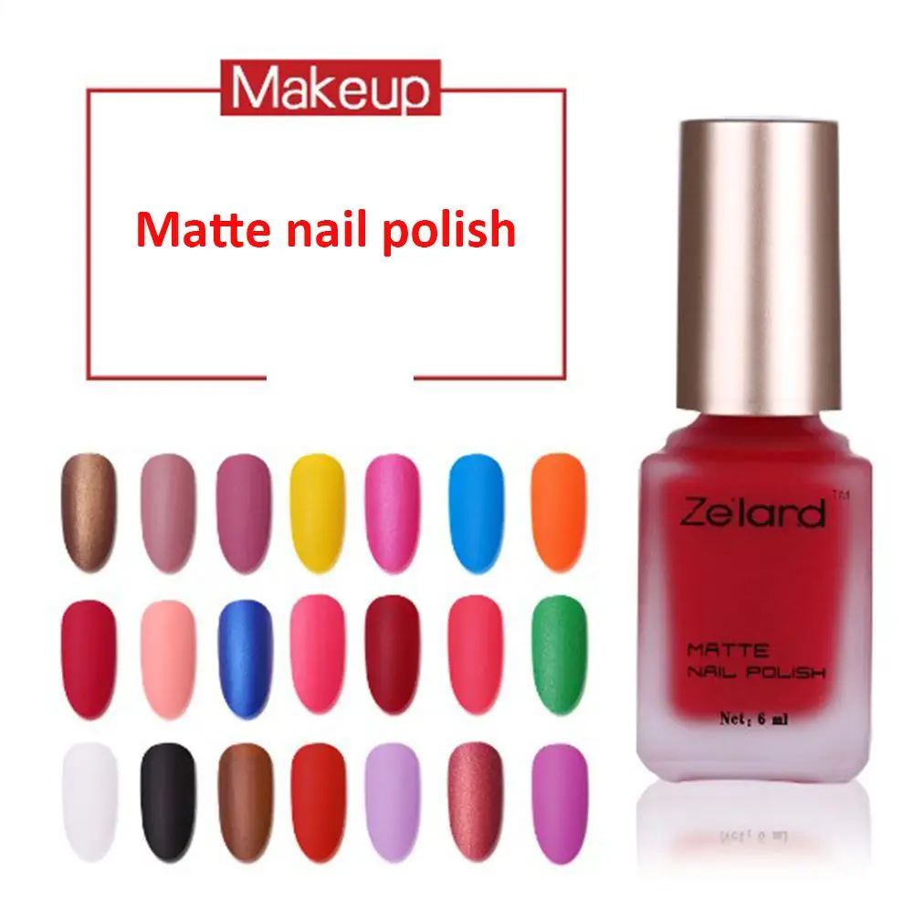 

Matte Effect Nail Polish Pure Nail Color Nail Art Oily Polish Varnish Manicure Nail Art Lacquer Varnish