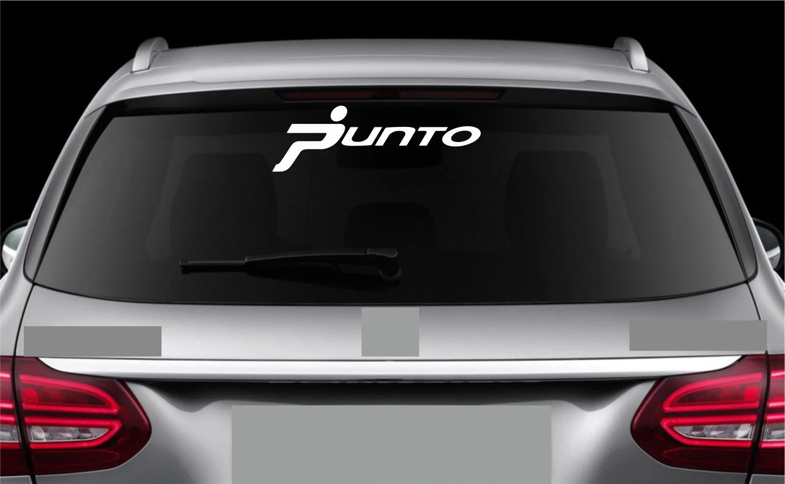 Наклейка для заднего окна подходит Fiat Punto наклейка эмблема автомобиля логотип RW14