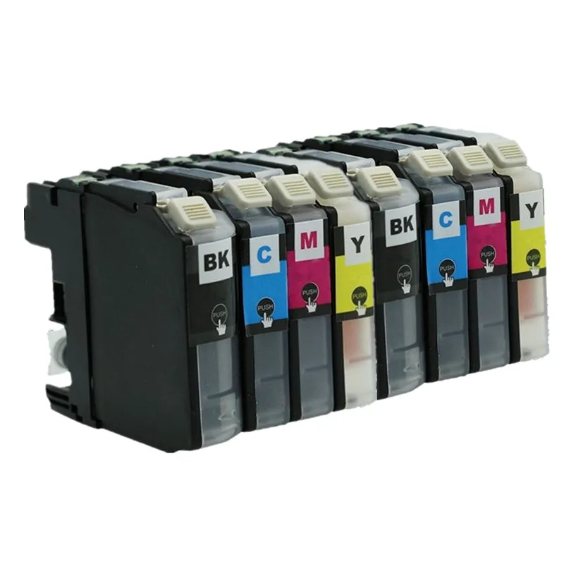 2SET Замена LC 221BK 221 221XL чернильные картриджи для MFCJ5720DW MFCJ480DW MFCJ680DW MFCJ880DW DCPJ4120DW DCPJ562DW - Цвет: 2SET