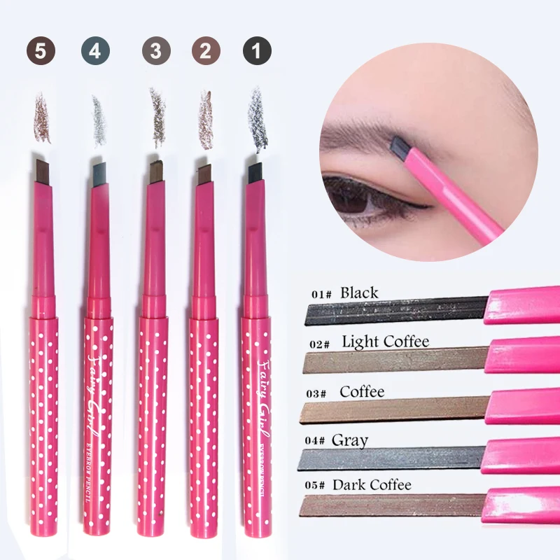Waterproof Longlasting permanent eyebrow pencil Eye Brow Liner Powder