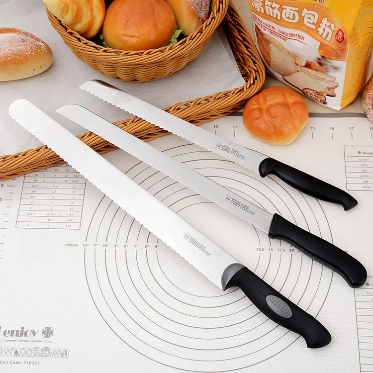 Bread knife serrated knife slice cutting tool cake toast knife