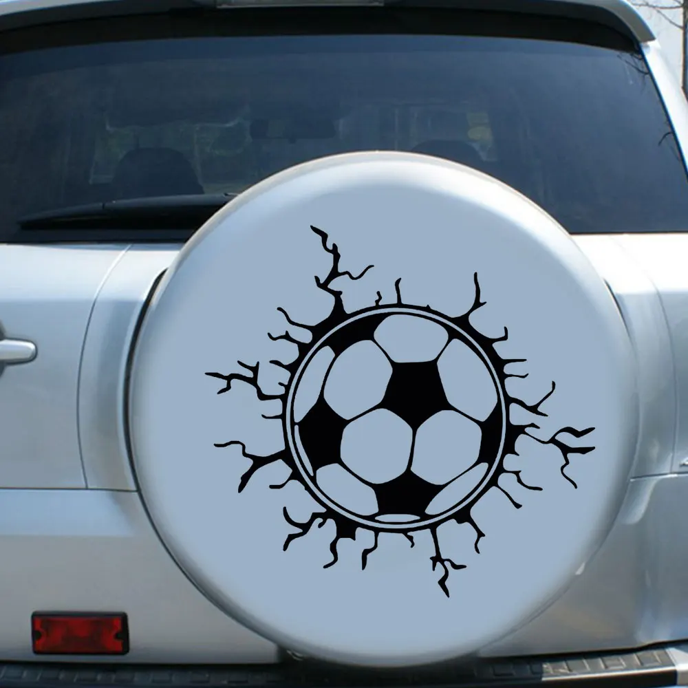 Soccer Football Styling Car Body Wall Sticker Auto Vehicle Decal