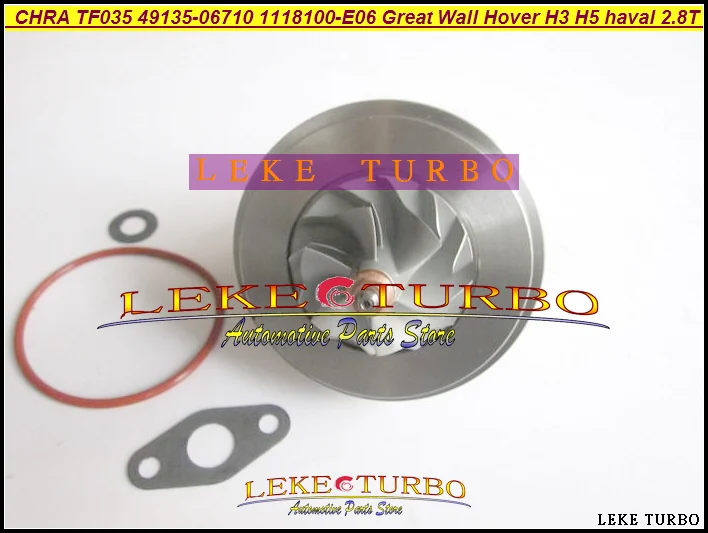 NEW Turbo Cartridge CHRA TF035 1118100-E06 49135-06710 1118100E06 For Great Wall Hover H3 H5 Haval GW2.8T 2.8L 2.8T (5)