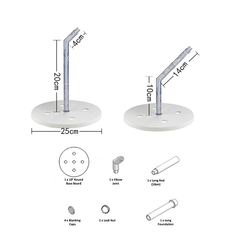Creative Anti-gravity Cake Rack Plastic Cake Frame Ice Cream Cake Stand Baking Fondant Tools Cake Decoration Mould6