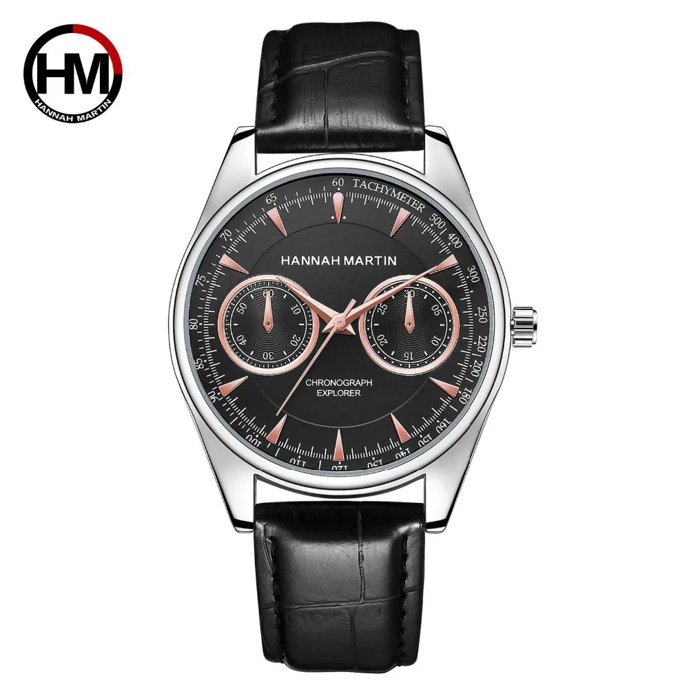 Часы Hannah Martins мужские спортивные водонепроницаемые|hombre|hombre reloj |