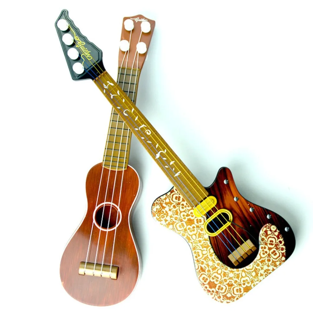 

21 inch Ukulele Beginner Hawaii 4 String Nylon Strings Guitar Musical Ukelele for Children Kids Girls Christmas Gifts