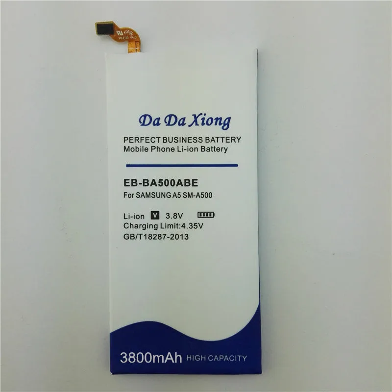 3800 мА/ч, EB-BA500ABE Батарея для samsung Galaxy A5 A5000 A5009 SM-A500F A500FA500H A500K SM-A500FU SM-A500