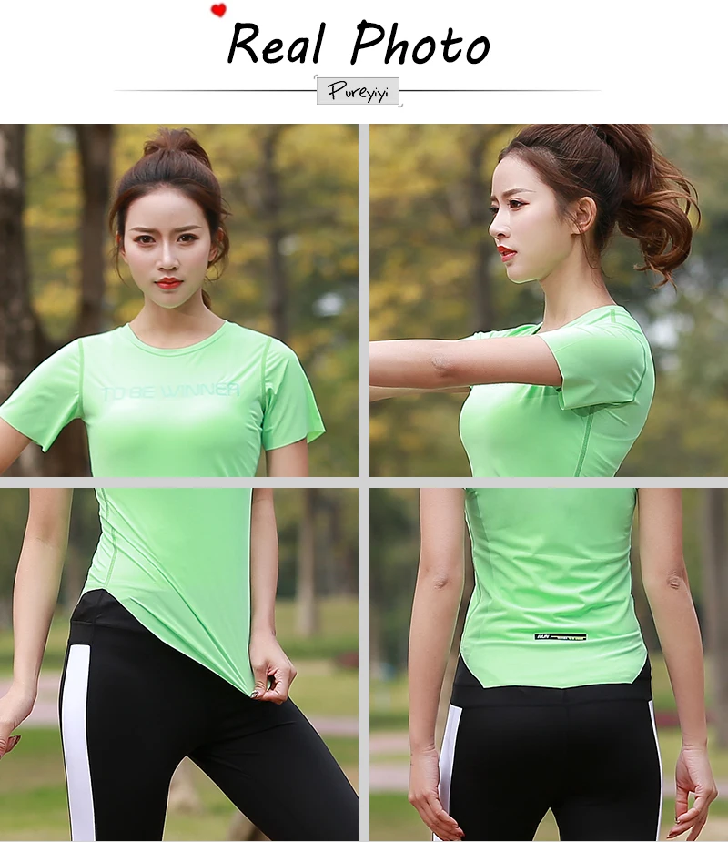 Hiking Walking Tops Women Sport T Shirt Quick Dry Breathable Gym Shirt Girl Running T-shirts Sports Short Sleeve Dropship XXL (15)