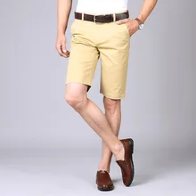 NIGRITY летние новые мужские базовые шорты Умные повседневные Модные Карманы сплошной цвет черный синий хаки большие размеры 28-40