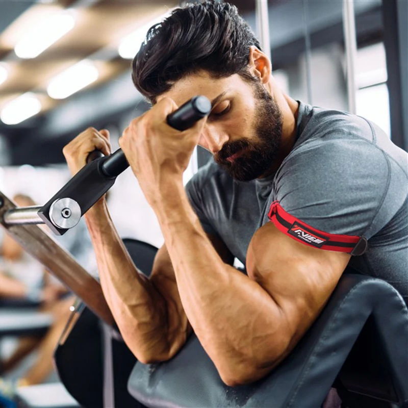 Fitness Occlusion Training Bands Bodybuilding Weight Blood Flow Restriction Bands Arm Leg Wraps Fast Muscle Growth Gym Equipment