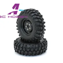 108 мм 1,9 гусеничная шина и колеса, комплект из 4 предметов одежды: 1/10 RC rock Для осевой D90 SCX10 CC01 Tamiya по супер скидке D110