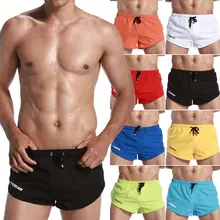 Новейшие Модные Для Мужчин's пляжные шорты для будущих мам S-XL размер свободные шорты для бега купальные шорты; плавки для мальчиков Для мужчин Йога трусы-боксеры быстросохнущие Пляжные шорты