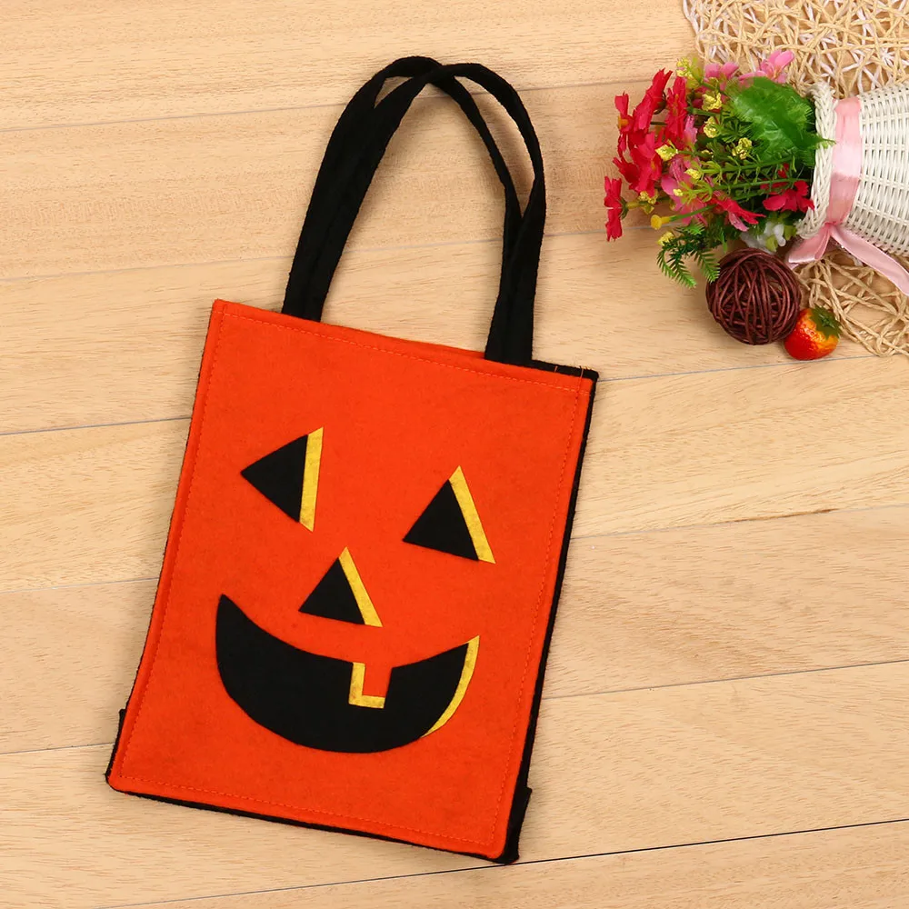 هالوين الخفافيش حقيبة الشيطان حقائب الكتف التسوق حزمة السفر الاطفال الحلوى يد مخلب دلو الأطفال حزب DropShopping A75