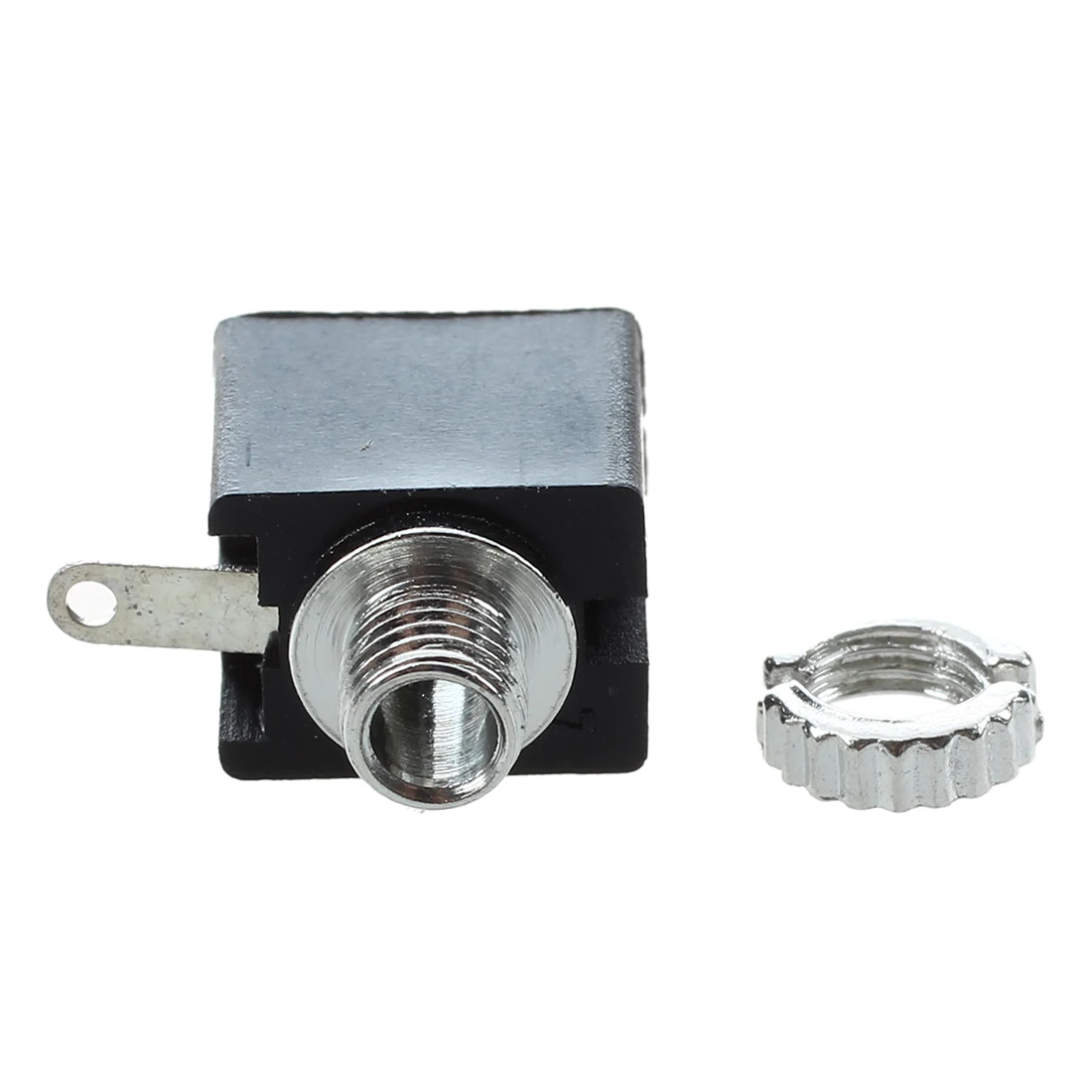 Black 3 Pin 2.5mm Female Audio Mono Headphone Jacks Socket 10 Pcsin