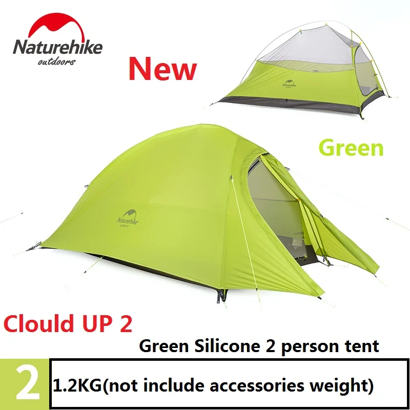 Naturehike Cloud-up Ultralight Tente 1 Personne Tente de Camping 3 Saisons