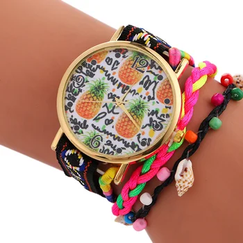 

2020 Bohemian-style Bracelet On The New Fast-selling Explosive Pineapple Watches Korean Version Of Geneva