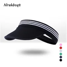 Nrahbsqt Лето топлесс козырек для бега Кепка для гольфа без топ шляпа от солнца солнцезащитный крем для женщин путешествия шапки для уличных видов спорта унисекс SC009