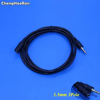 

ChengHaoRan 3.5 mm Jack Aux Audio Cable Male to Female Aux Extension Cable Black Auxiliary Cable for Car Phone Media Players