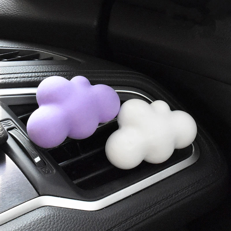 

1 Piece Car Outlet Cute Decorations Ornament Cloud Shape Air Conditioning Without Perfume