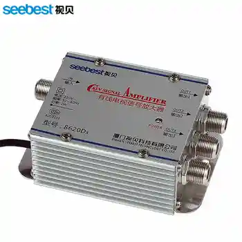 

2017 NEW Seebest SB-8620D3 1 in 3 out TV signal amplifier 30db RF signal amplifie Antenna signal amplifier LNA for TV