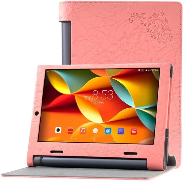 Чехол для YOGA Tab 3X50, Ультратонкий чехол из искусственной кожи для lenovo YOGA Tab 3 X50L X50M, чехол для планшетного ПК+ 3 бесплатных подарка