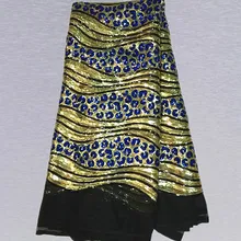 Item No.SSN05 ON PROMOTION african french NET lace fabric with sequins for wedding free shipping