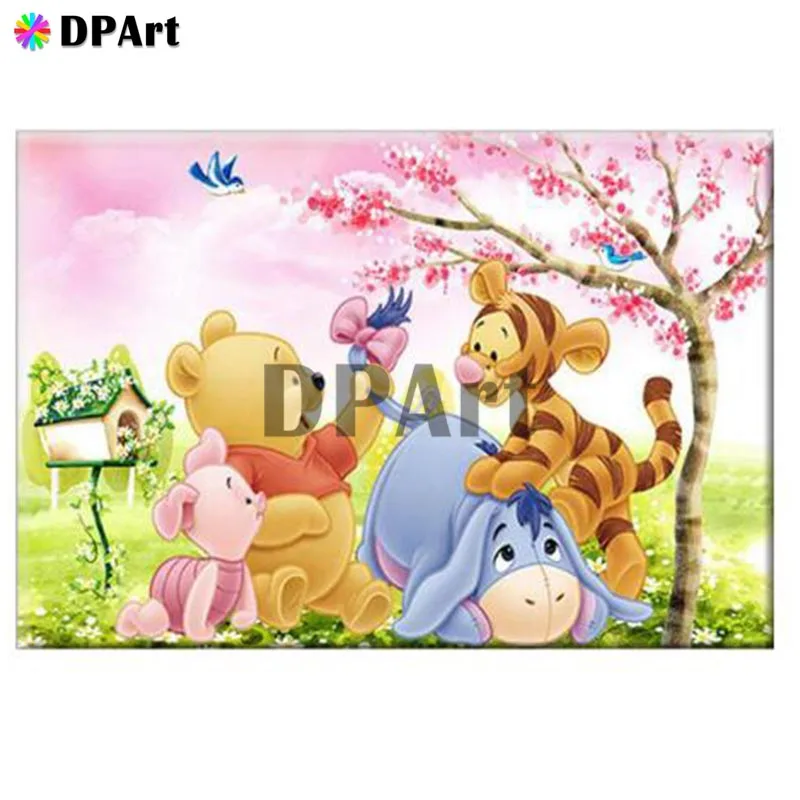 

Diamond Painting 5D Full Square/Round Drill Cartoon Bear Daimond Embroidery Painting Cross Stitch Mosaic Crystal Picture M838
