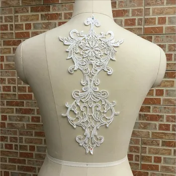 

10Pieces Embroidered Flower Lace Applique Fabric Applique Flowers Braid Trim Lace Accessories For Women Dress Shoes