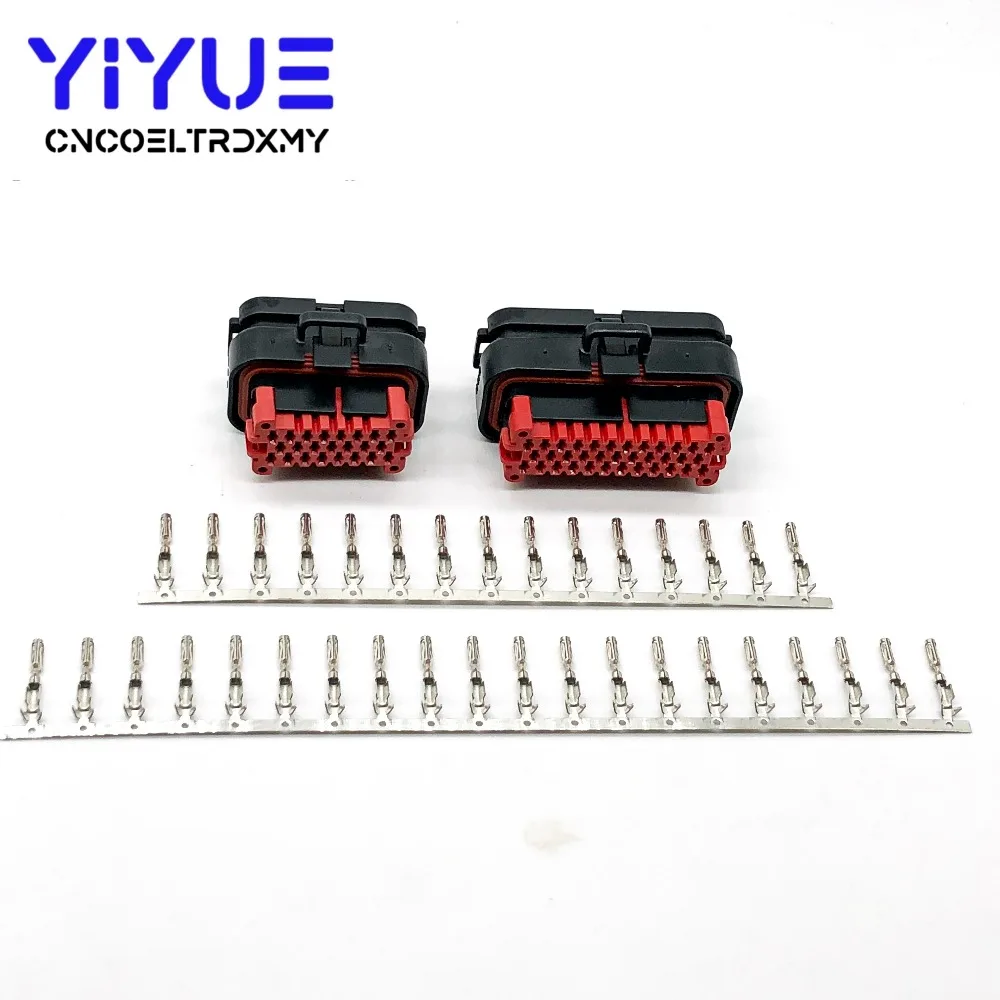 Conector Impermeável com Terminais Plugue Automotivo Feminino Terminal de Alta Qualidade 35 Pin 23pin Tyco Amp 7761641