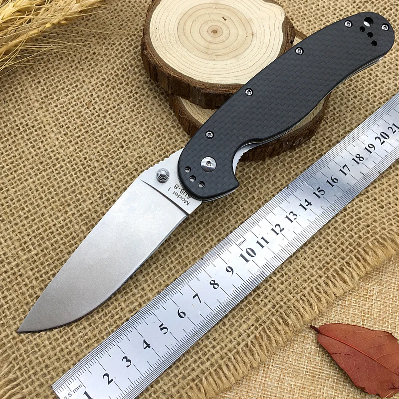 Складной нож RAT Model 2 Охотничий Тактический карманный клинок из углеродного