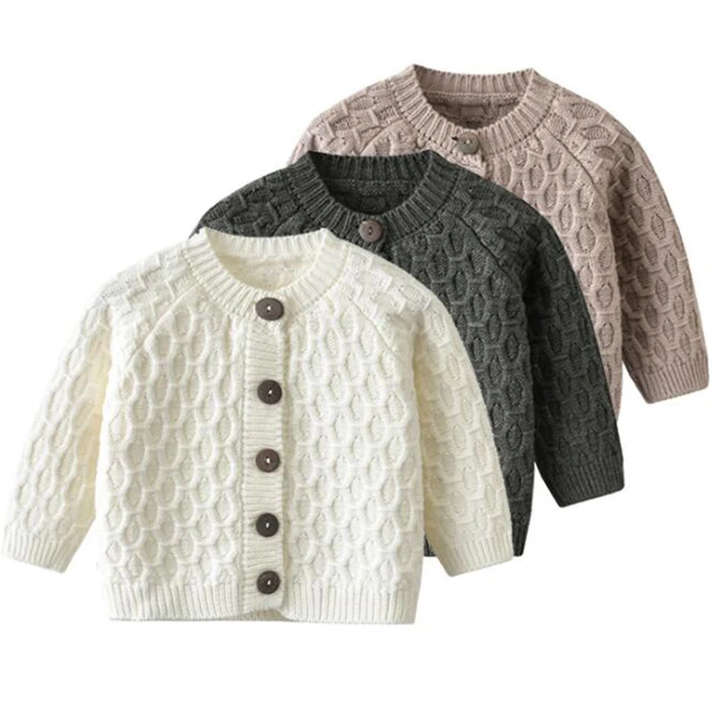 Вязаный свитер ручной работы в стиле ретро для маленьких девочек детские свитеры с лепестками, кардиган, пальто Верхняя одежда с длинными рукавами для маленьких мальчиков