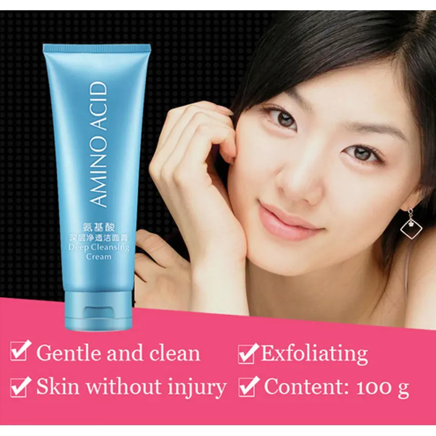1pcs Amino Acid Moisturizing Cleanser Cleansing Gel Deep Clean Shrink ...