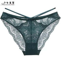 shaonvmeiwu Sexy see-through lace panties hot perspective briefs belt tempter top low waist size thin shaonvmeiwu Sexy see-through lace panties hot perspective briefs belt tempter top low waist size thin