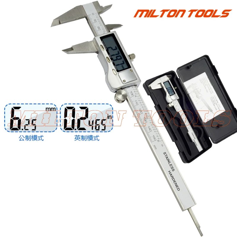 Штангенциркуль цифровой с ЖК дисплеем 0 150 200 300 мм|micrometer inch|micrometer mitutoyomicrometer screw |