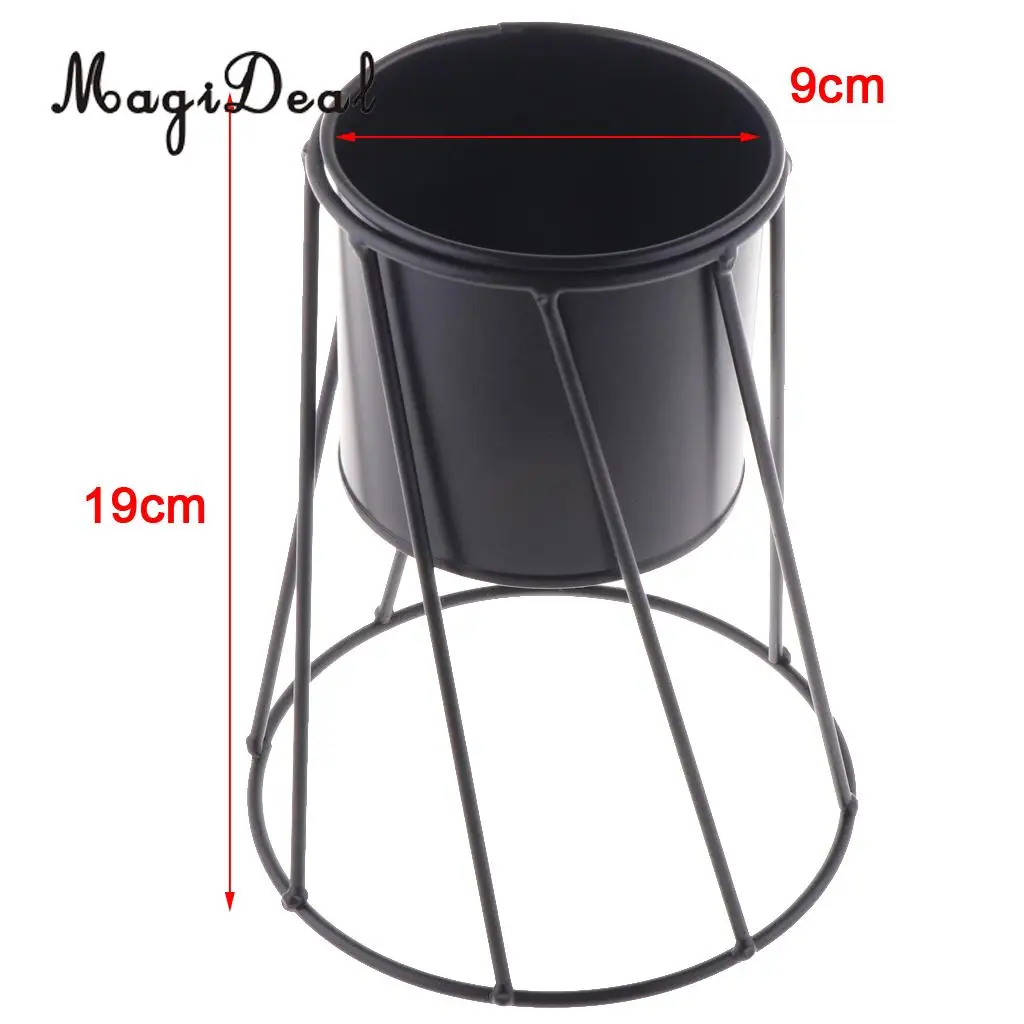 Nordic Iron Art Flower Vases Minimalism Design Flowerpot Tabletop Flower Pot Home Vases Home Office Decor
