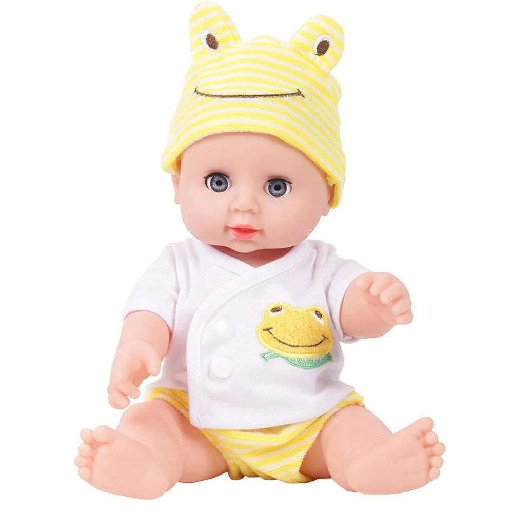 HIINST Reborn Baby Dolls глаза мигающие милые мягкие младенческие куклы для детей игрушки для мальчиков и девочек Подарки на день рождения Reborn Baby Doll Boy