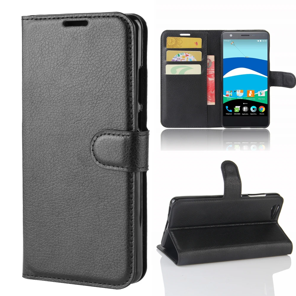 

Wallet Cover Card Holder Phone Cases for ZTE Blade V770 Pu Leather Case Protective Shell
