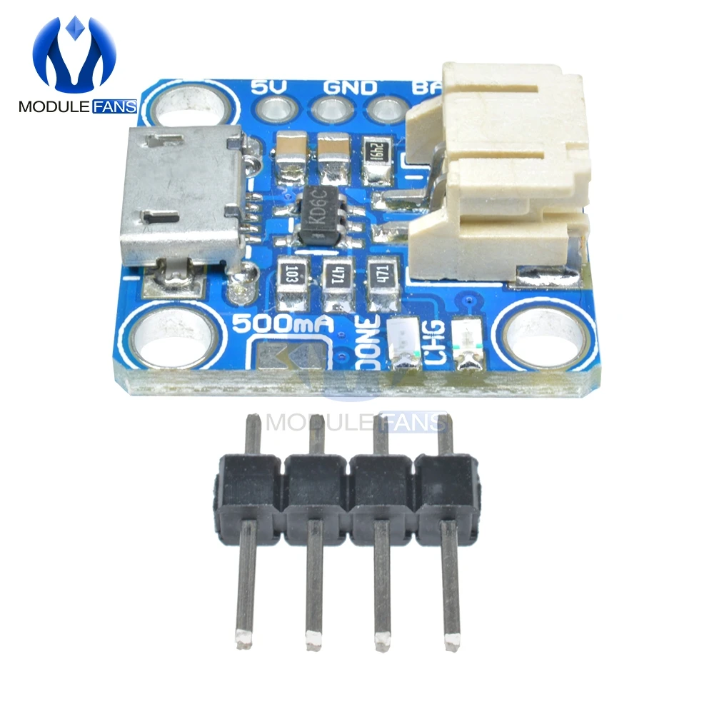Зарядное устройство Micro Lipo B USB зарядная плата модуль литий ионный для LiPo V1 Sensor