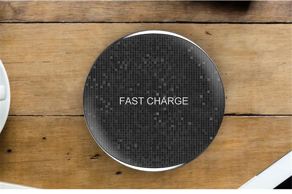 !ACCESS 10W Fast QI Wireless Charging Pad For iPhone X 8 Plus Samsung Galaxy S6 S8 S7 Note 8 Mobile Ultra-thin Wireless Charger (3)
