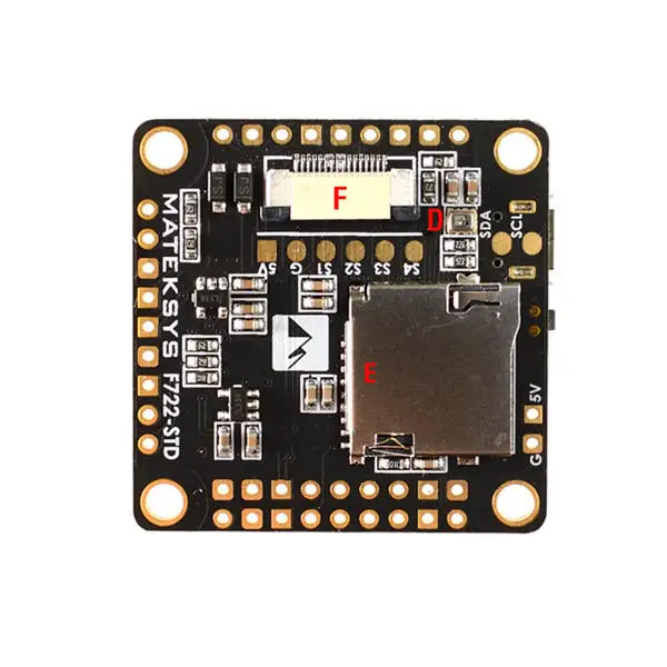 Система управления полетом Matek F722 STD STM32F722 F7 встроенный контроллер полета OSD BMP280