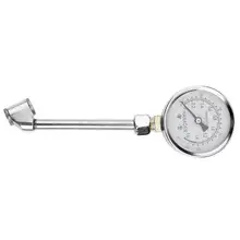 0-16PSI высокой точности Нержавеющая сталь мотоцикл велосипед шины Давление стрелочный индикатор метр Автоаксессуары Stytling