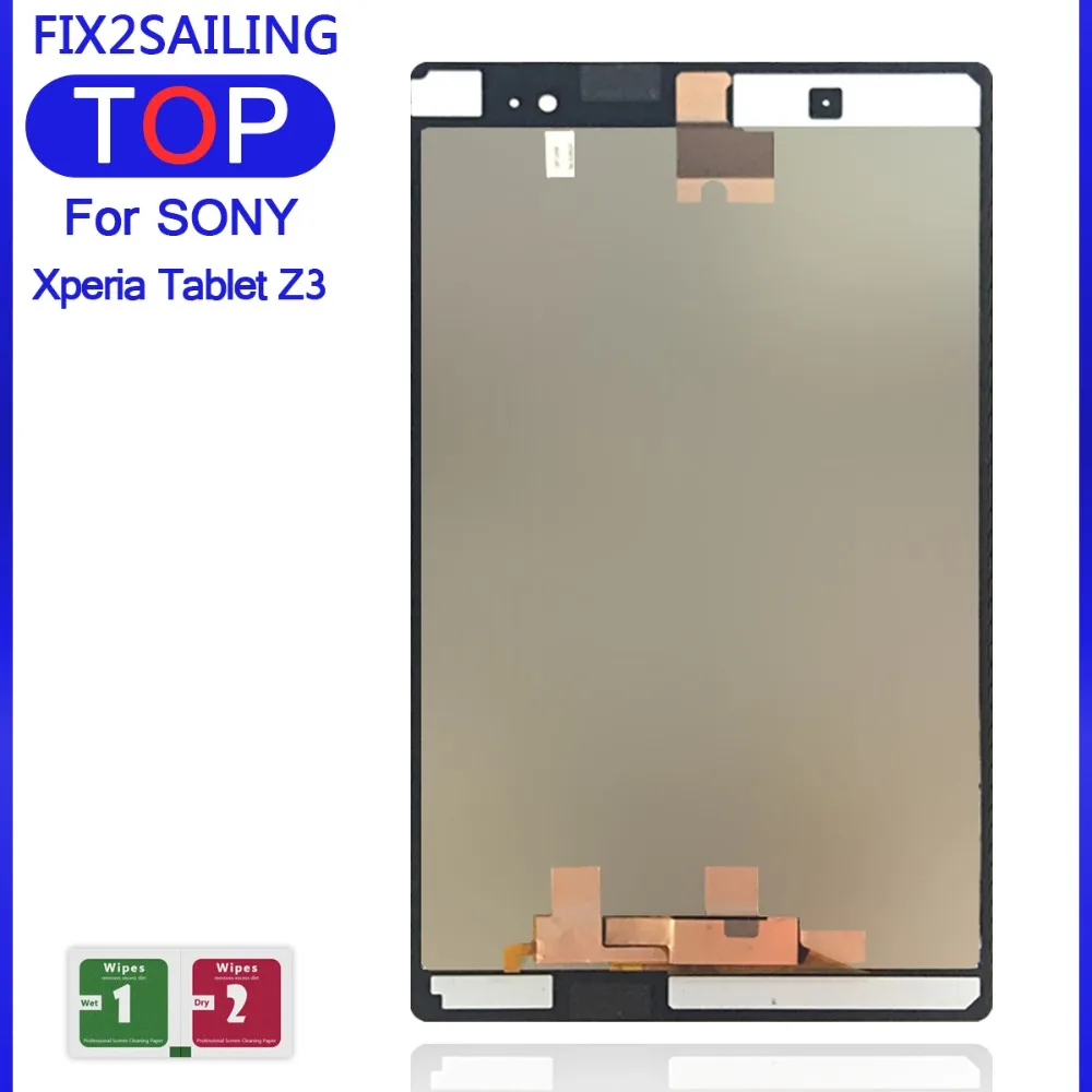 ЖК-дисплей для извините Xperia Tablet Z3 SGP611 SGP612 SGP621 ЖК-дисплей дигитайзер сенсор стеклянная панель сборка Замена