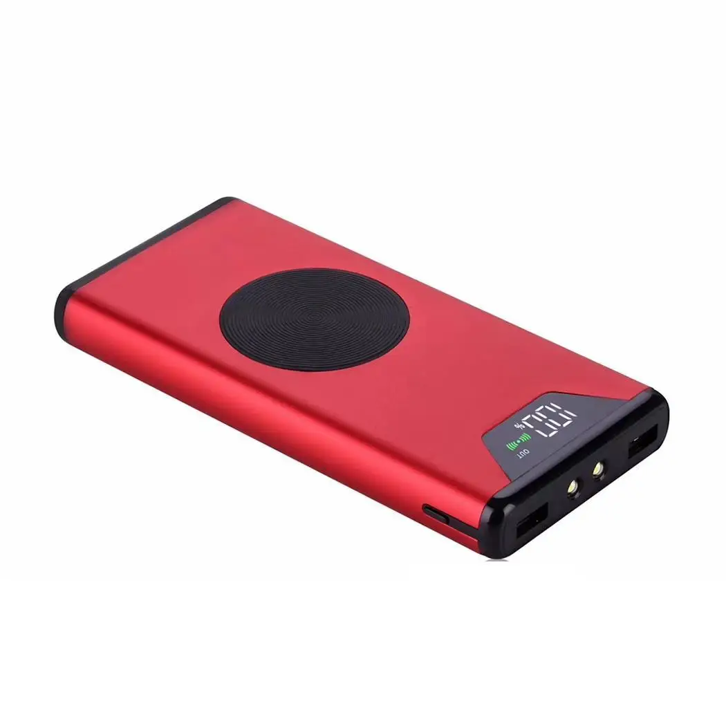 

Durable Large Capacity Dual Use Wireless Power About 8mm Bank Mobile 5W For General Phone Power 5V1A 10000mAh