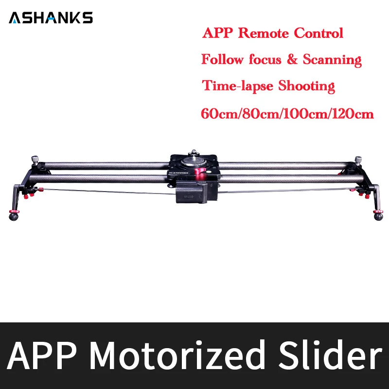 Bluetooth Motor Motorized Timelapse Video Slider Follow Focus Rail