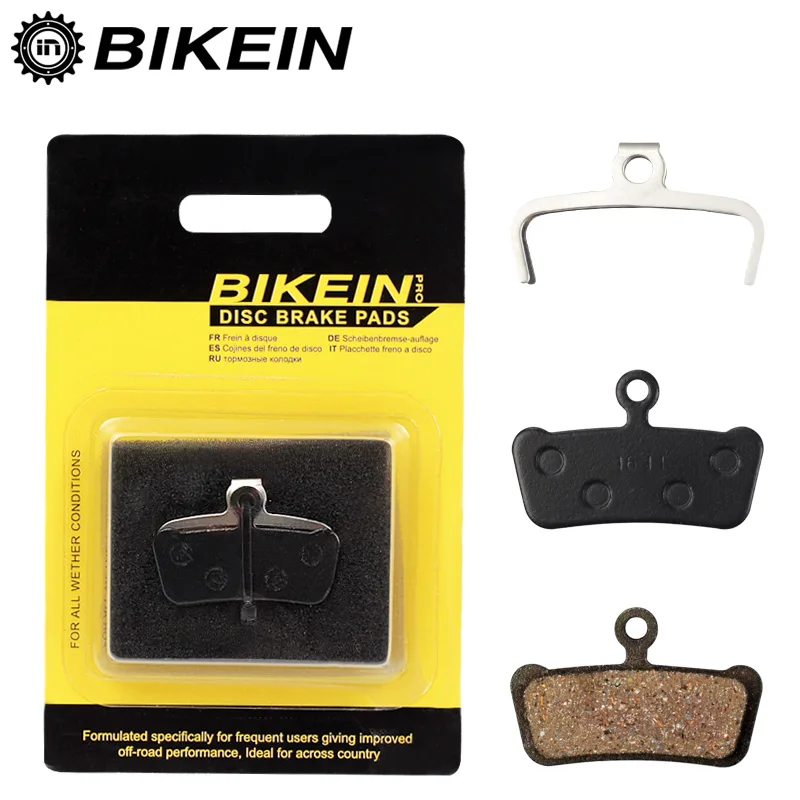 

BIKEIN 4 Pairs Bicycle Resin Disc Brake Pads For SRAM Guide RSC/RS/R Avid XO E7 E9 Trail 4 Pistions MTB Hydraulic Brake Parts