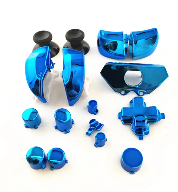 Best Offers 4 colors Replacement Parts Repair Full Set Chrome ABXY Dpad Triggers Buttons Kits Controller Mod for Xbox One XboxONE 16pcs/Set Best Offers 4 colors Replacement Parts Repair Full Set Chrome ABXY Dpad Triggers Buttons Kits Controller Mod for Xbox One XboxONE 16pcs/Set