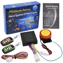 10pcs a lot Motorcycle Motorbike Scooter Anti-theft Security Alarm System Remote Control Engine Start 12V Keyless Remote Control